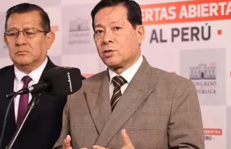 Premier Eduardo Arana sobre elecciones 2026