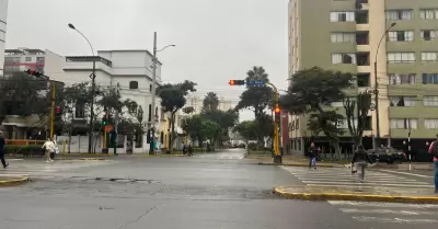 Lima amaneció con llovizna este viernes, 30 de mayo.