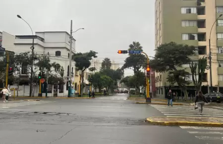Lima amaneci con llovizna este viernes, 30 de mayo.