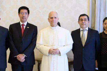 Registradores actualizan datos del Papa Len XIV.