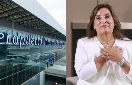 Dina Boluarte y el nuevo Jorge Chávez.