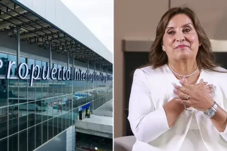 Dina Boluarte y el nuevo Jorge Chávez.