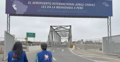 DP advierte fallas en la infraestructura vial que conectan al Jorge Chvez.
