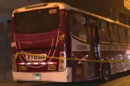 Homicida del conductor de la ETUSA ser investigado por la Fiscala.