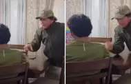 Padre regaa a su hijo por hacer bullying en el colegio: "Yo voy a hacer que pagues y pidas disculpas"