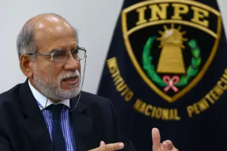 Exjefe del INPE niega que mayora de extorsiones salgan de penales