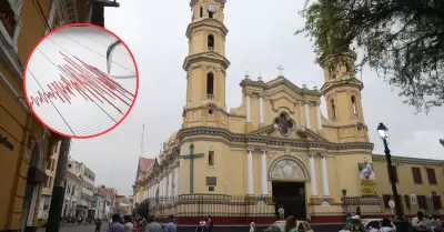Sismo remeci el norte del Per.
