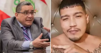 Revelan que Santiváñez difundió mensaje masivo anunciando la captura de 'El Mons