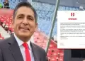 Winston Reátegui no es más presidente de CONAR: FPF decidió retirarlo por "reestructuración" institucional