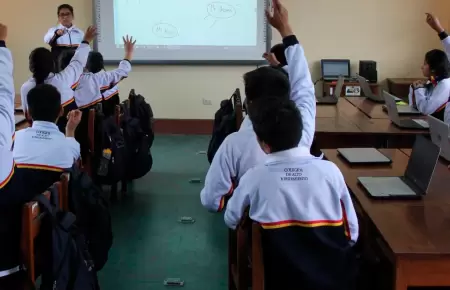 Nuevo horario en colegios de Arequipa por fro intenso.