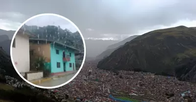 Lluvias intensas en Perú.