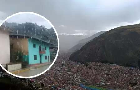 Lluvias intensas en Perú.