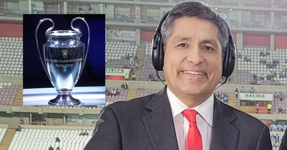 ¡Increíble! Winston Reátegui se enteró de su salida de Conar por la prensa mientras veía la final de la Champions