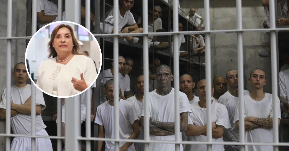 Gobierno de Dina Boluarte evalúa trasladar a reos peligrosos a megacárcel de Bukele
