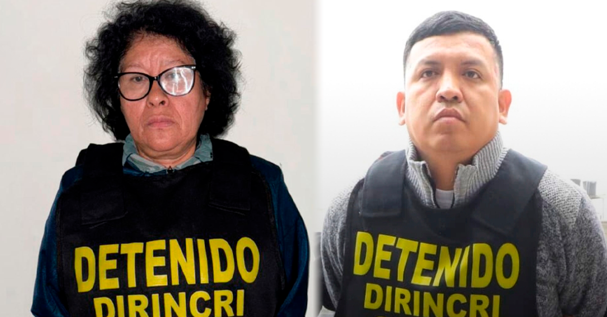 Madre de 'El Monstruo' y polica Georgi Araujo.