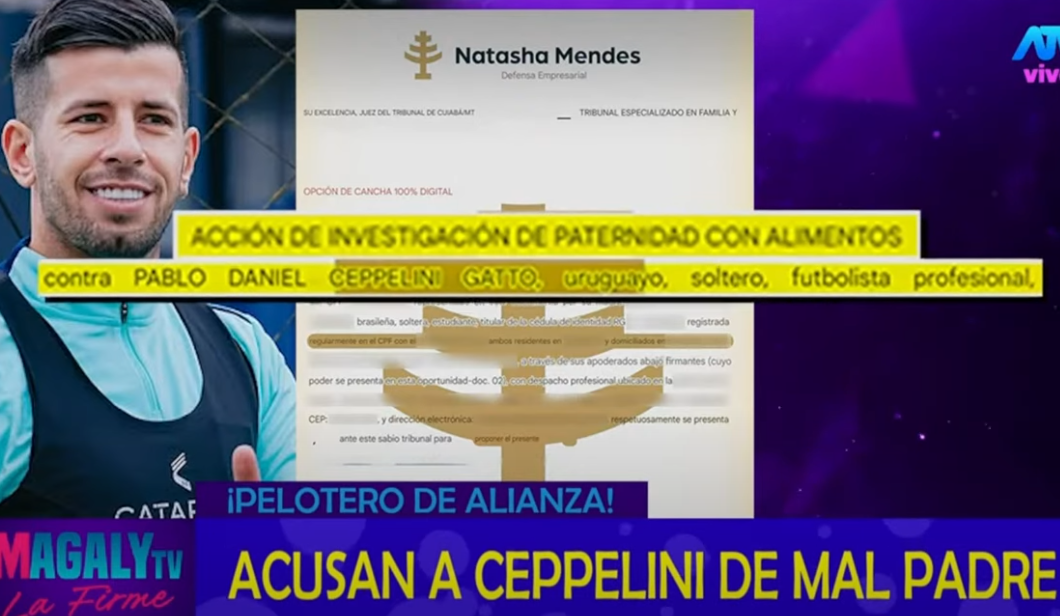 Accin de investigacin de paternidad con alimentos contra Pablo Daniel Ceppelini Gatto.