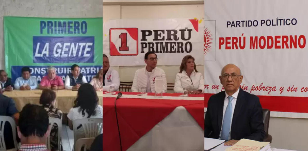 JNE declara improcedente el pedido que buscaba la cancelación de Perú Primero, Primero La Gente y Perú Moderno