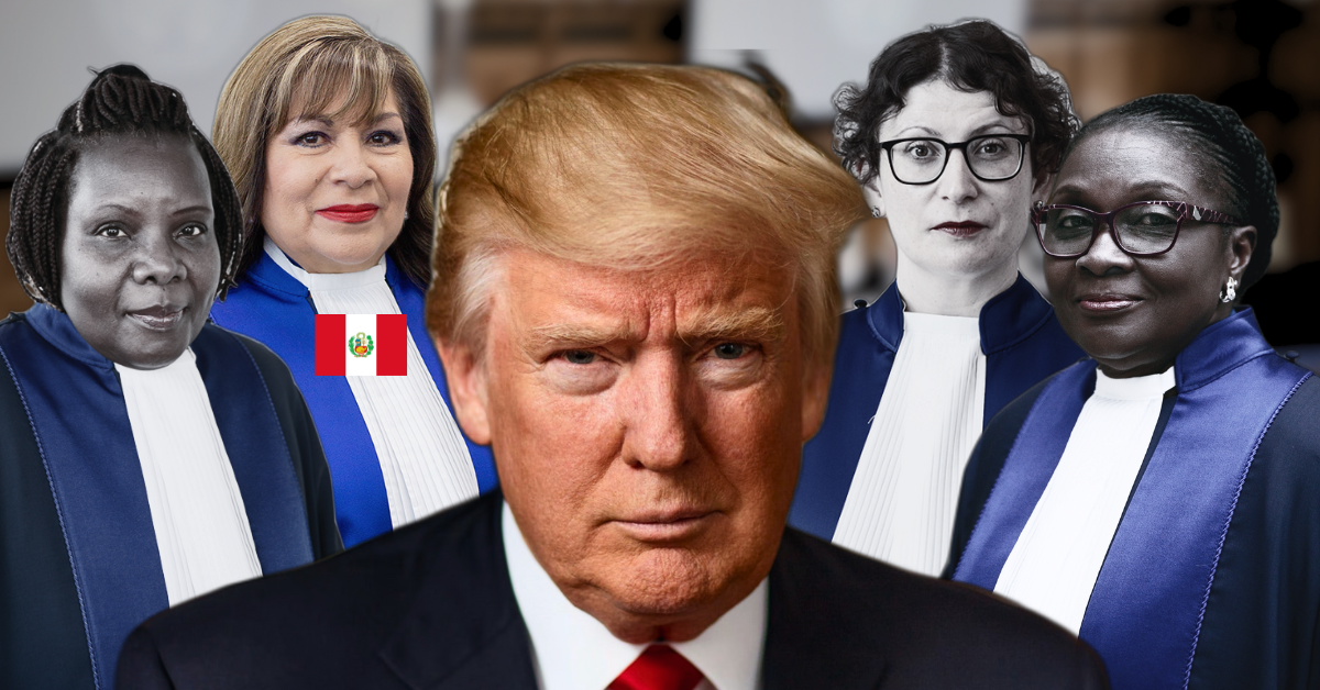Trump sanciona a juezas de la Corte Penal Internacional, entre ellas una peruana: Cancillería se pronuncia