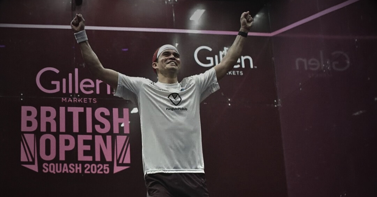 Diego Elías hace historia: Campeón del British Open 2025 tras vencer al número 1 del mundo