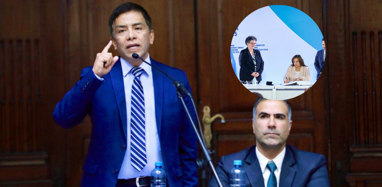 Firma del Tratado de Alta Mar: Excongresista exige vacancia presidencial contra Dina Boluarte