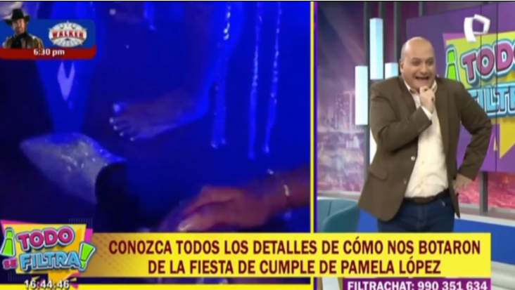 Metiche queda en shock al ver a Pamela Lpez sin zapatos.