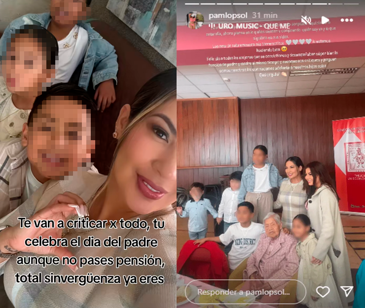 Pamela Lpez dedica potente mensaje a Christian Cueva por 'Da del Padre'.