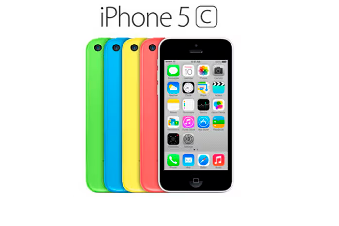 iPhone 5c.