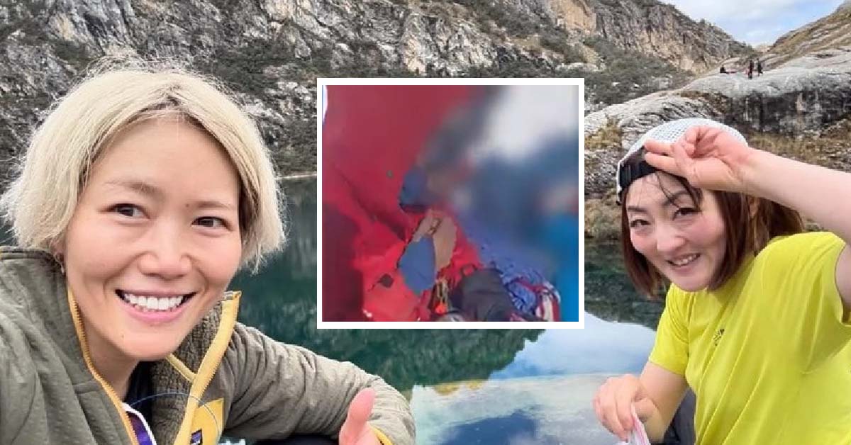 Turistas japonesas atrapadas en el Huascarán fueron rescatadas con vida.