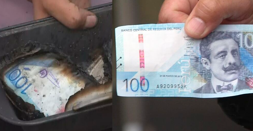 Billetes viejos, deteriorados o rotos pueden cambiarse en el BCRP.