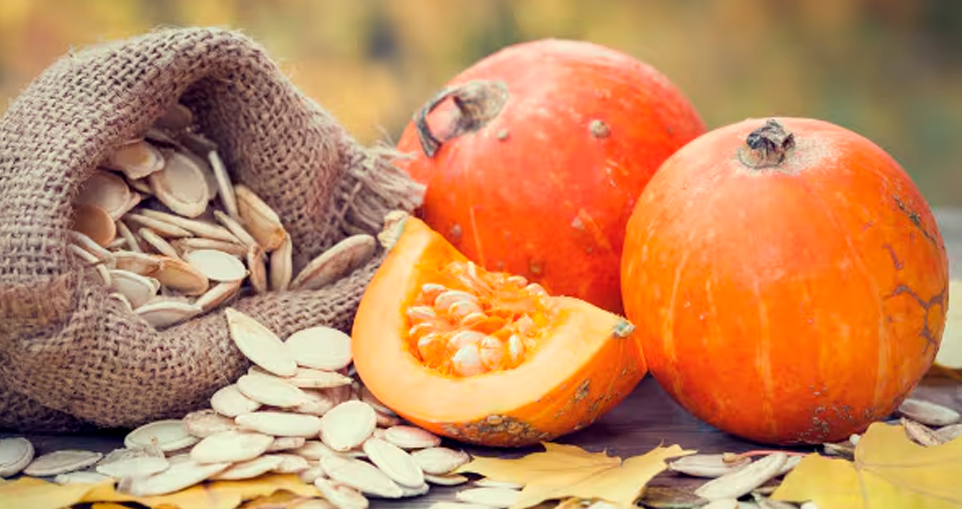 Beneficios del consumo de semillas de calabaza.