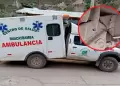 Huánuco: Ambulancia se parte en dos mientras trasladaba un herido en Huacaybamba