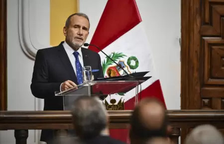 El canciller Elmer Schialer