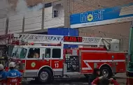 Santa Anita: Incendio en zona industrial gener intensa movilizacin de 17 unidades de bomberos