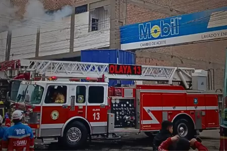 Incendio en Santa Anita