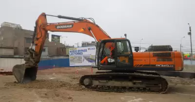 Se inici la construccin de nuevo bypass en la autopista Ramiro Prial.