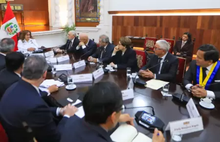 Ejecutivo inicia ronda de diálogo con bancadas del Congreso.