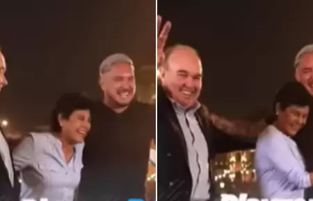 RLA, 'Loco' Vargas y Norma Yarrrow.