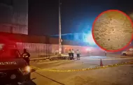 San Juan de Lurigancho: Trabajador de construccin es asesinado a balazos frente a colegio