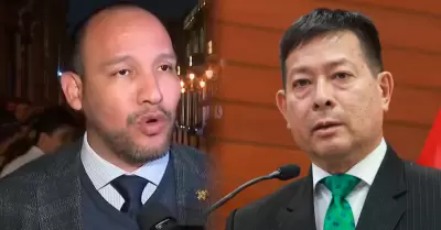Alejandro Muñante tras reunión con el premier Eduardo Arana.