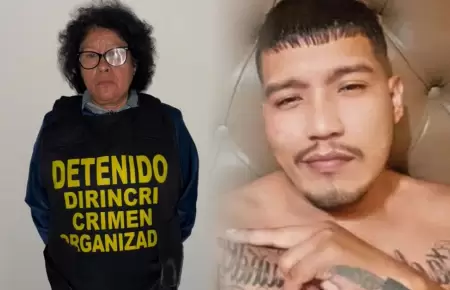 PNP captura a madre de 'El Monstruo'.