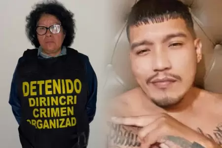 PNP captura a madre de 'El Monstruo'.