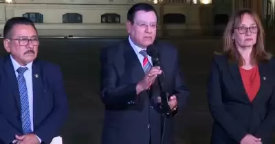 Alianza Para el Progreso evalúa voto de confianza al Gabinete Ministerial.