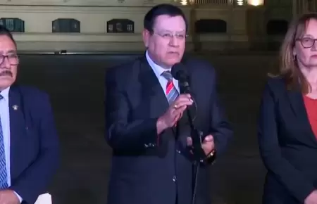 Alianza Para el Progreso evala voto de confianza al Gabinete Ministerial.