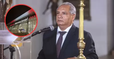 César Sandoval sobre abastecimiento de combustible en nuevo Jorge Chávez.