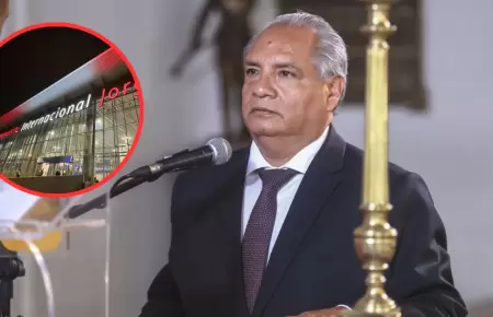 Csar Sandoval sobre abastecimiento de combustible en nuevo Jorge Chvez.