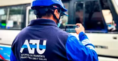Trabajador de la ATU.