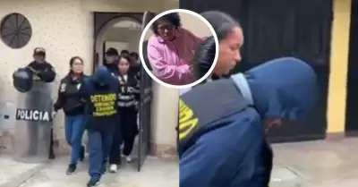 PNP traslada de Ica a Lima a madre de 'El Monstruo'