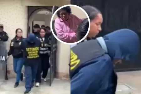 PNP traslada de Ica a Lima a madre de 'El Monstruo'