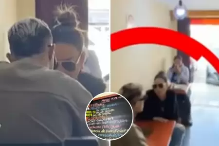 Magaly Medina se burla de Pamela Lpez y Paul Michael por comer men.