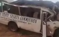 Tragedia en Nigeria: Bus cae desde un puente y deja ms de 20 fallecidos, la mayora deportistas